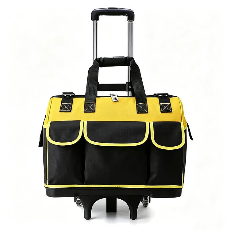 Sac de chariot à outils à roulettes avec roues pour monter les escaliers